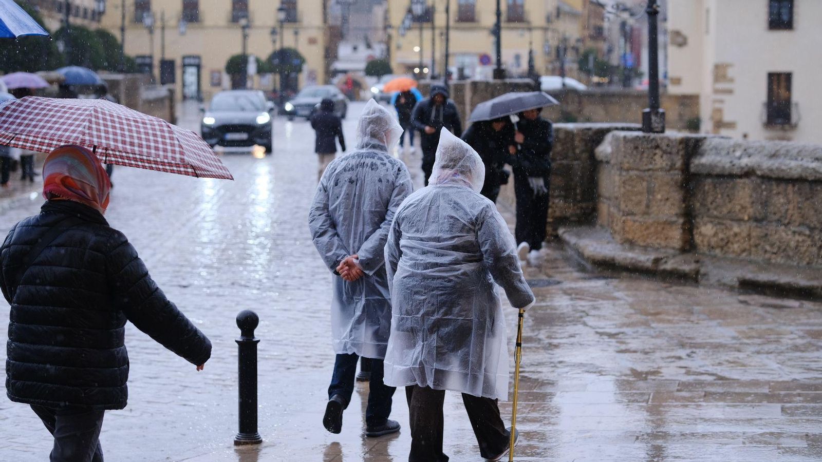 Lluvias en Ronda este viernes. Lluvias en Ronda este viernes.