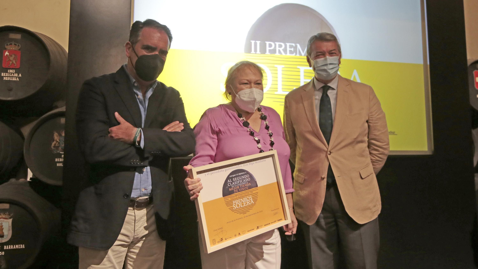 Entrega de los II Premios Solera en el Consejo Regulador