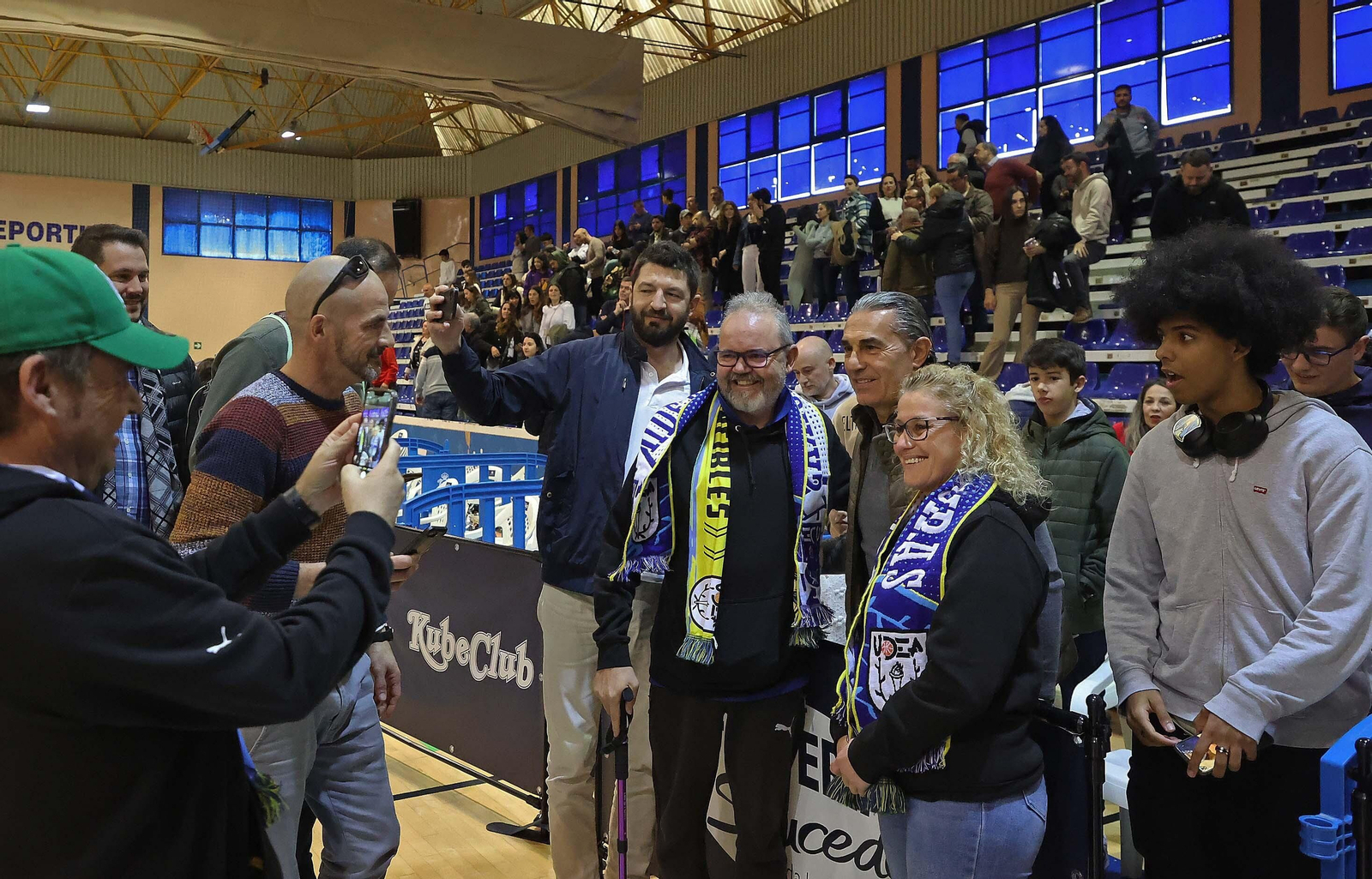 Las mejores fotos del Udea - Huesca, con Scariolo como espectador en el Doctor Juan Carlos Mateo