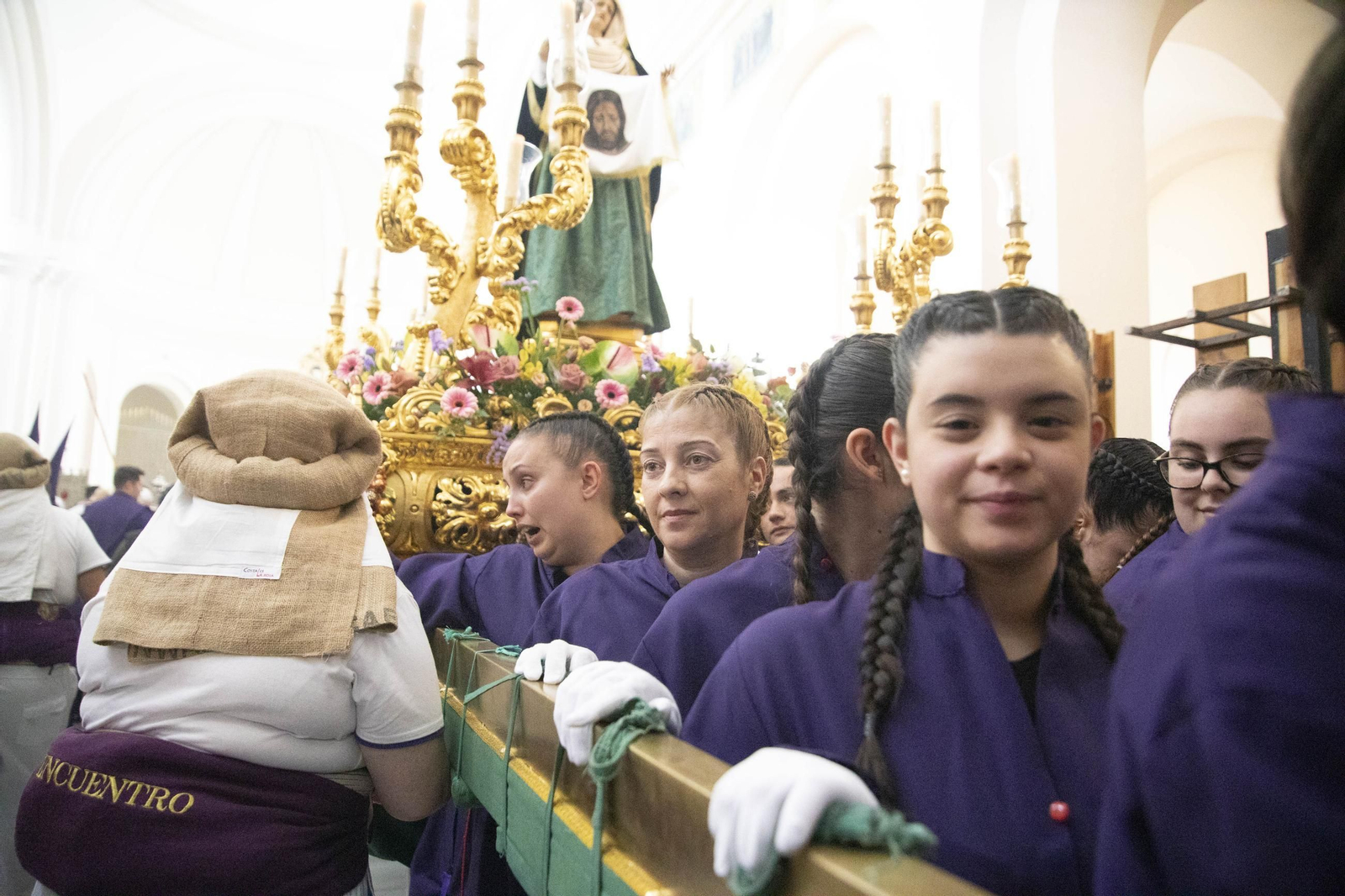Encuentro en la Semana Santa de Almería 2025