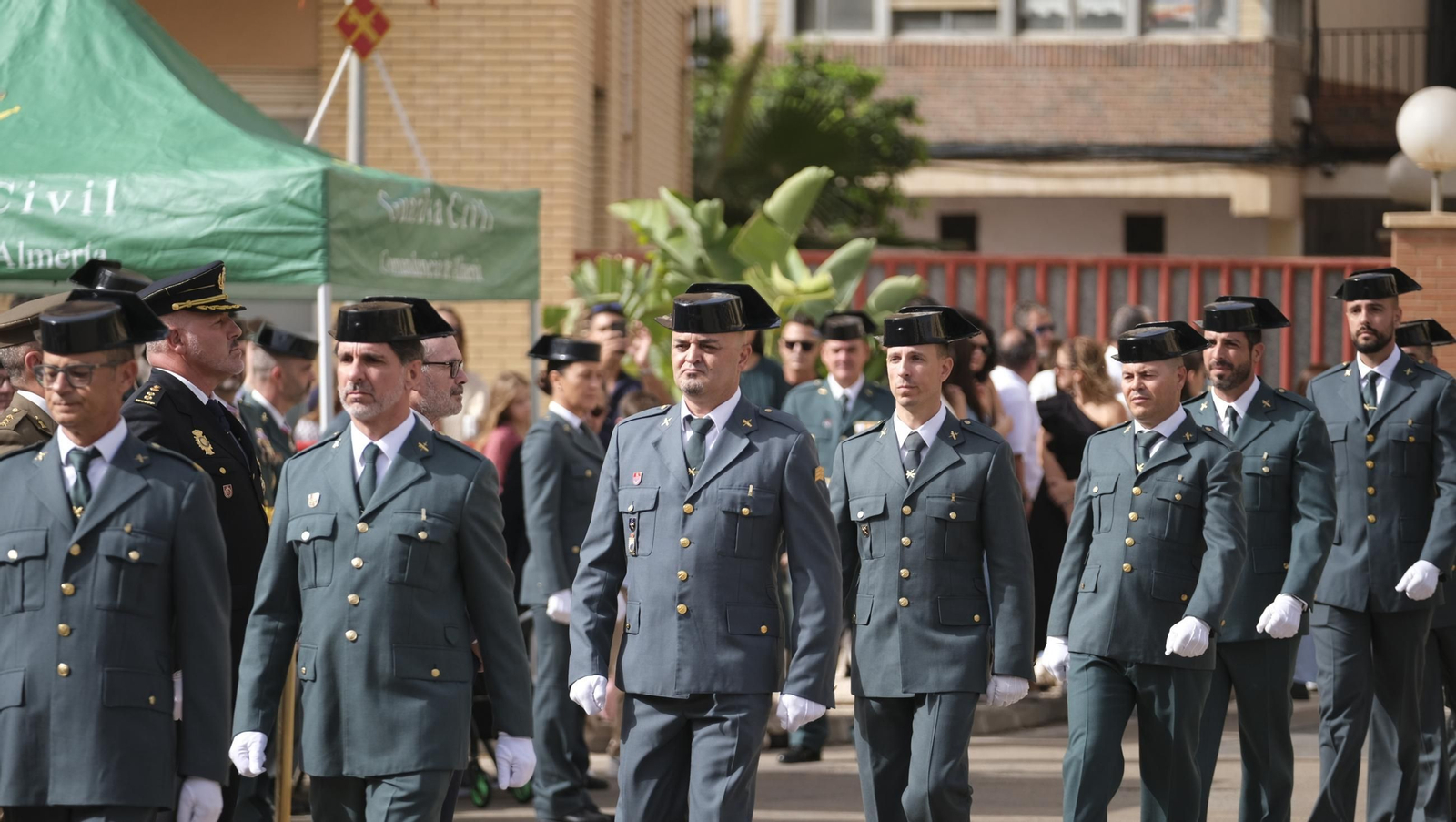 Las imágenes de la celebración del Día del Pilar en la Comandancia de la Guardia Civil de Almería
