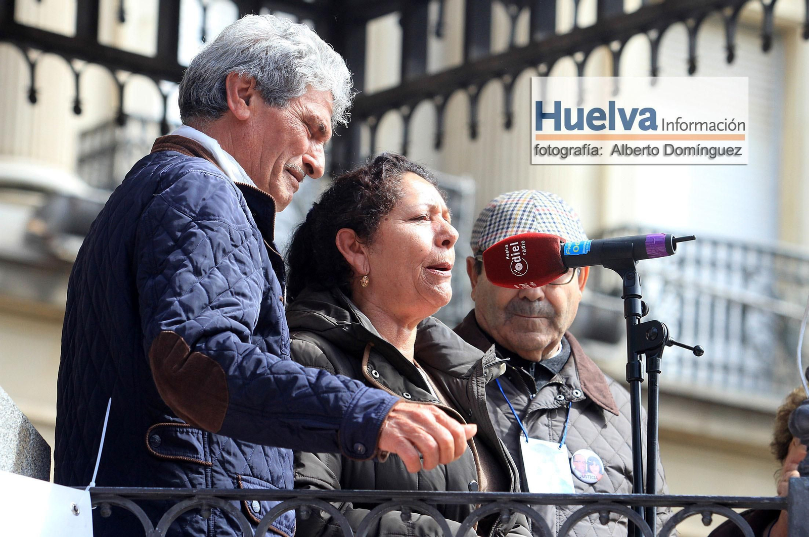 Imágenes de la manifestación contra la derogación de la prisión permanente revisable celebrada en Huelva