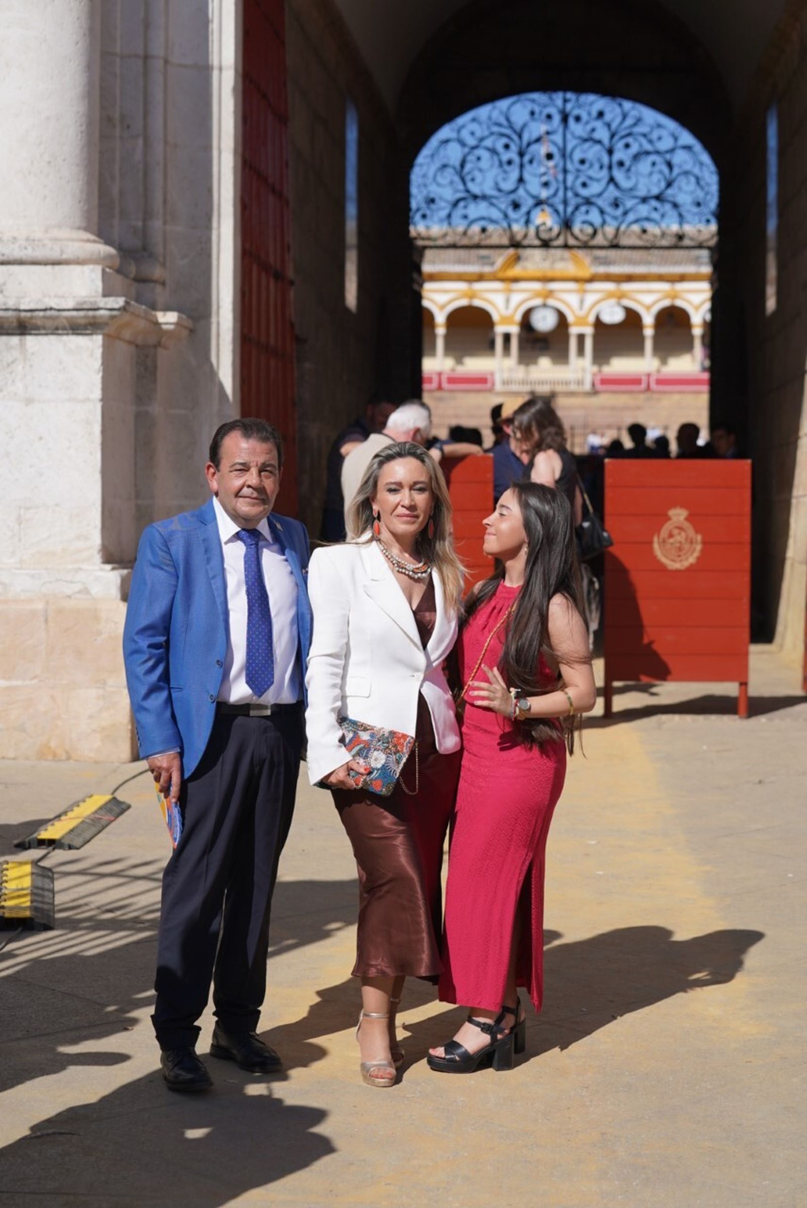 Manuel Berrocal, Milagros y Claudia Calderón