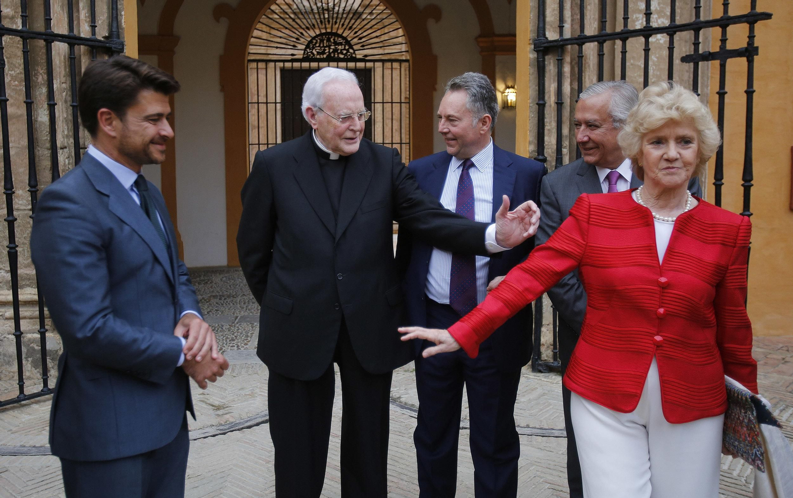 Los asistentes al VII Premio Manuel Clavero