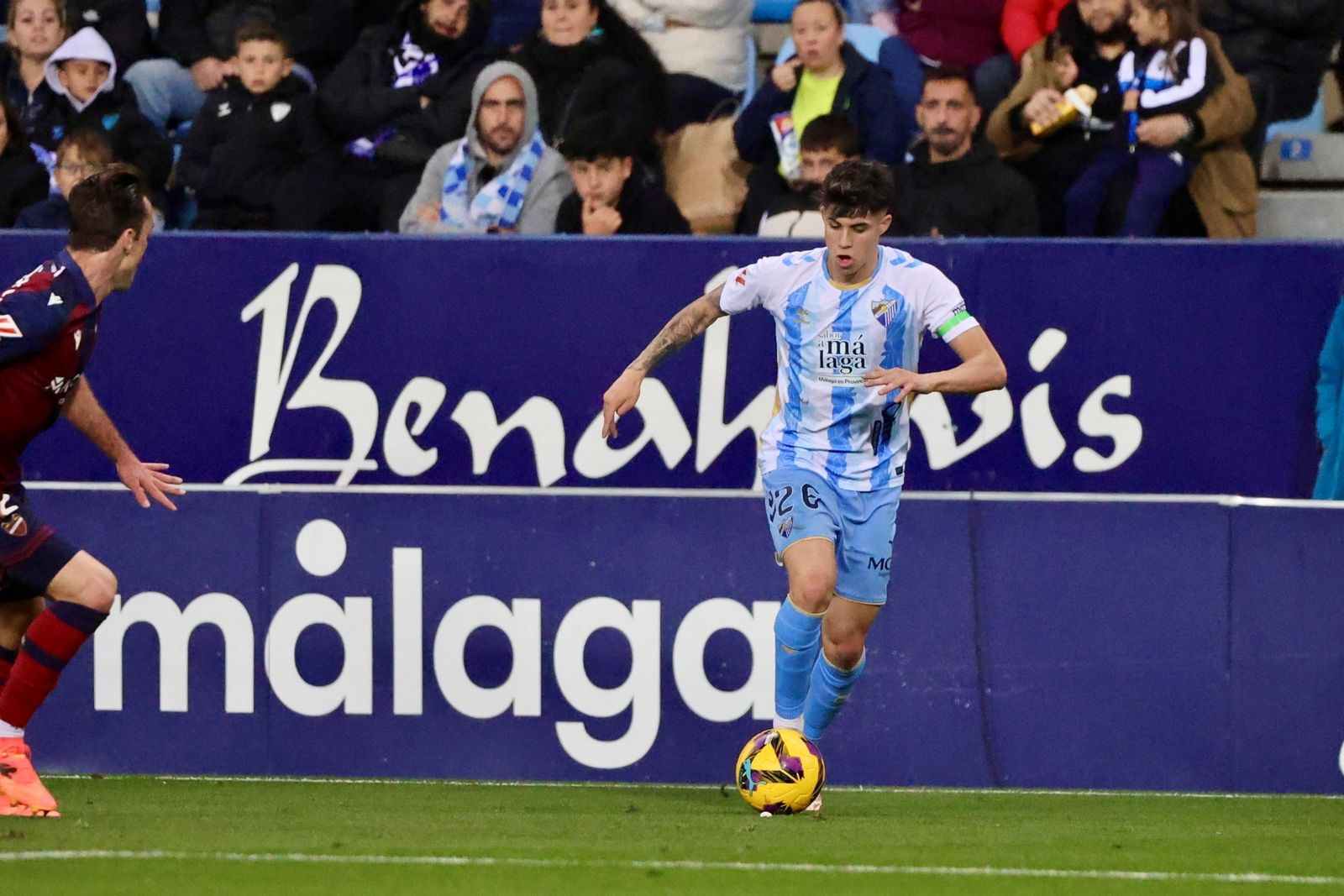 La etapa de Antoñito Cordero en el Málaga CF, en fotos