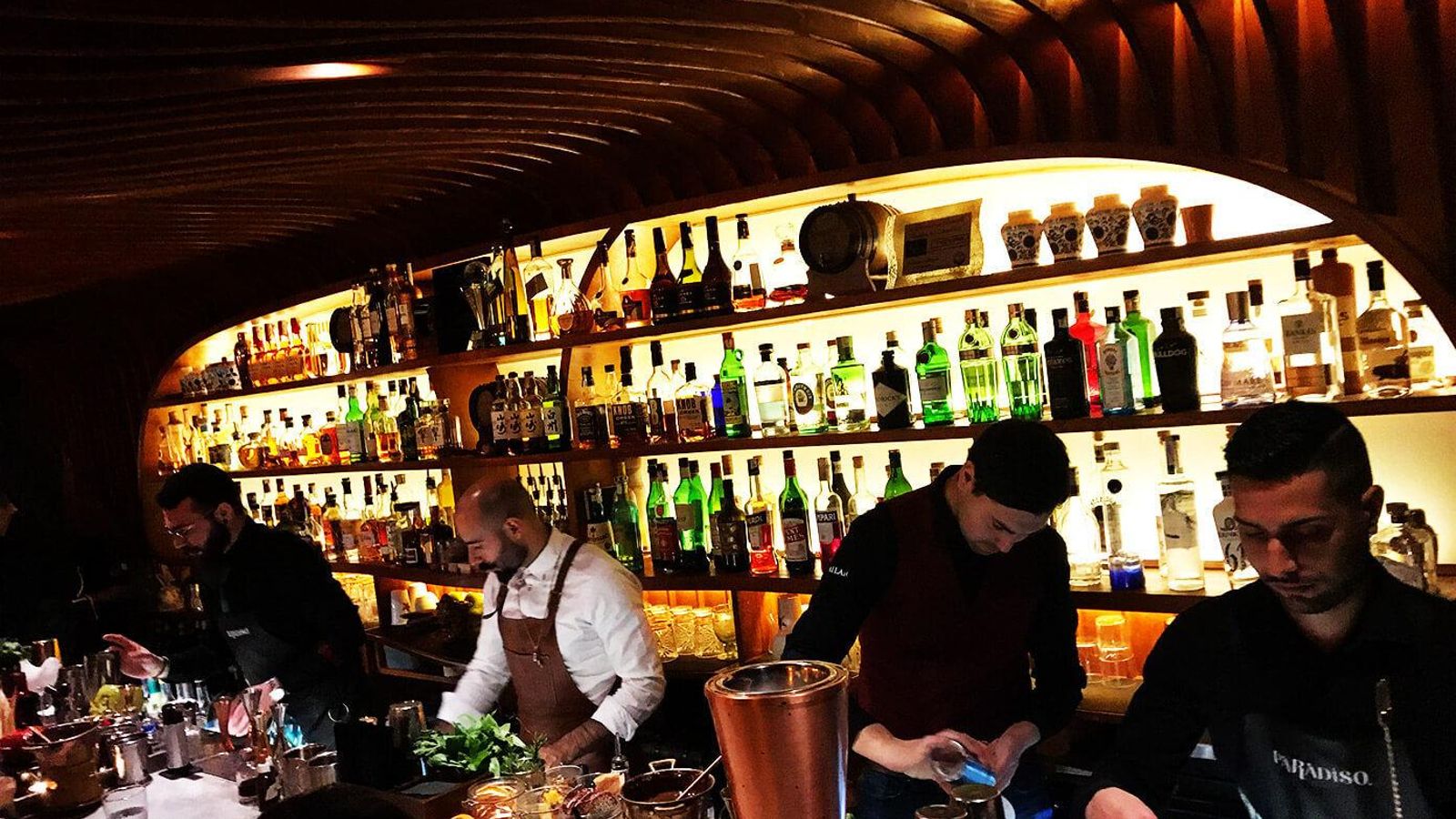 La coctelería Paradiso, en Barcelona.