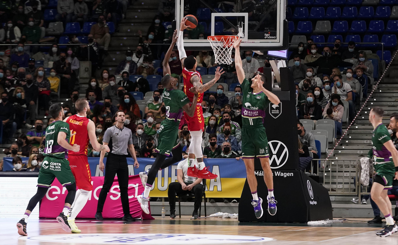 Las fotos del Unicaja-UCAM Murcia