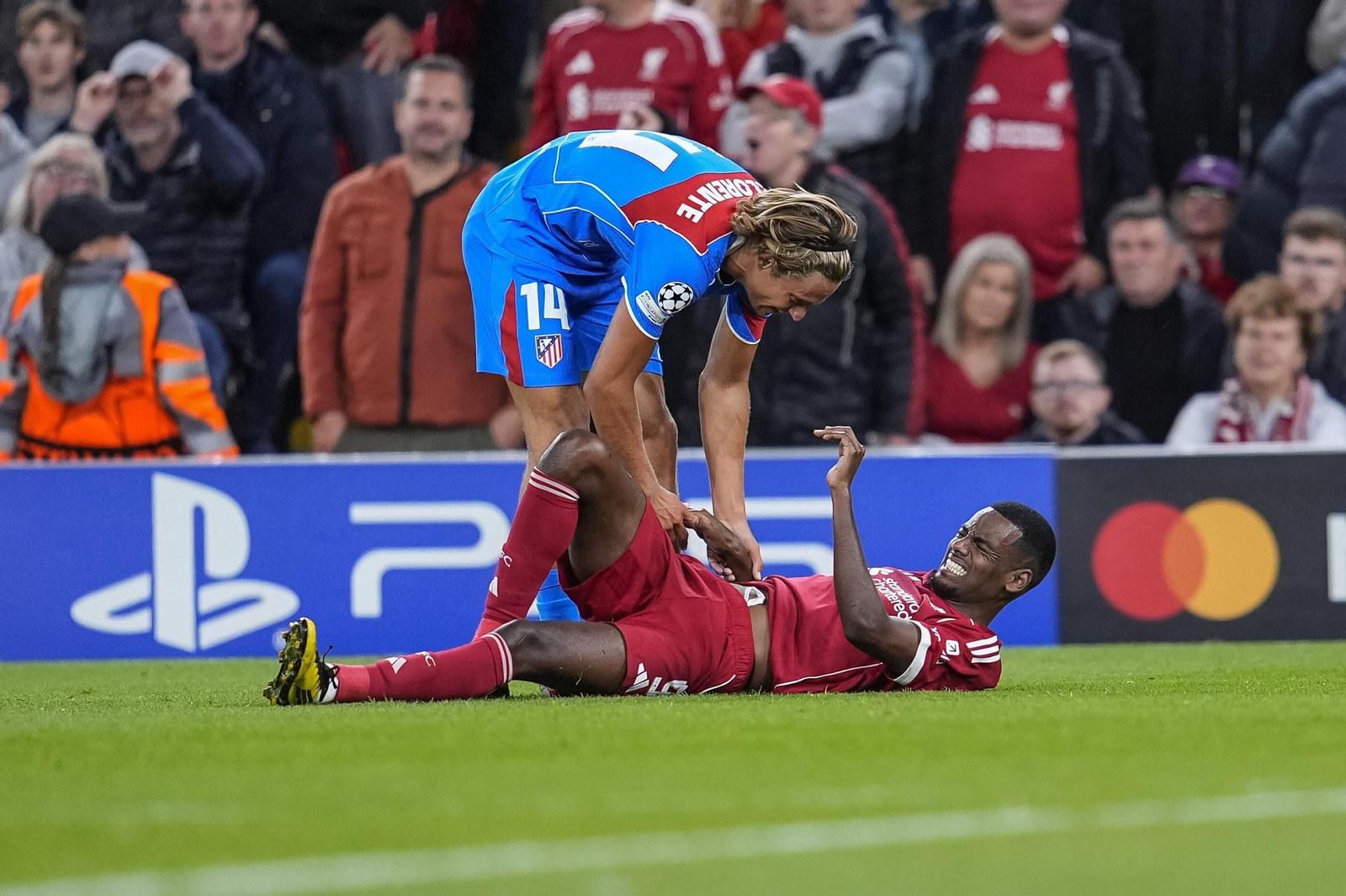 Las fotos del Liverpool - Atlético de Madrid