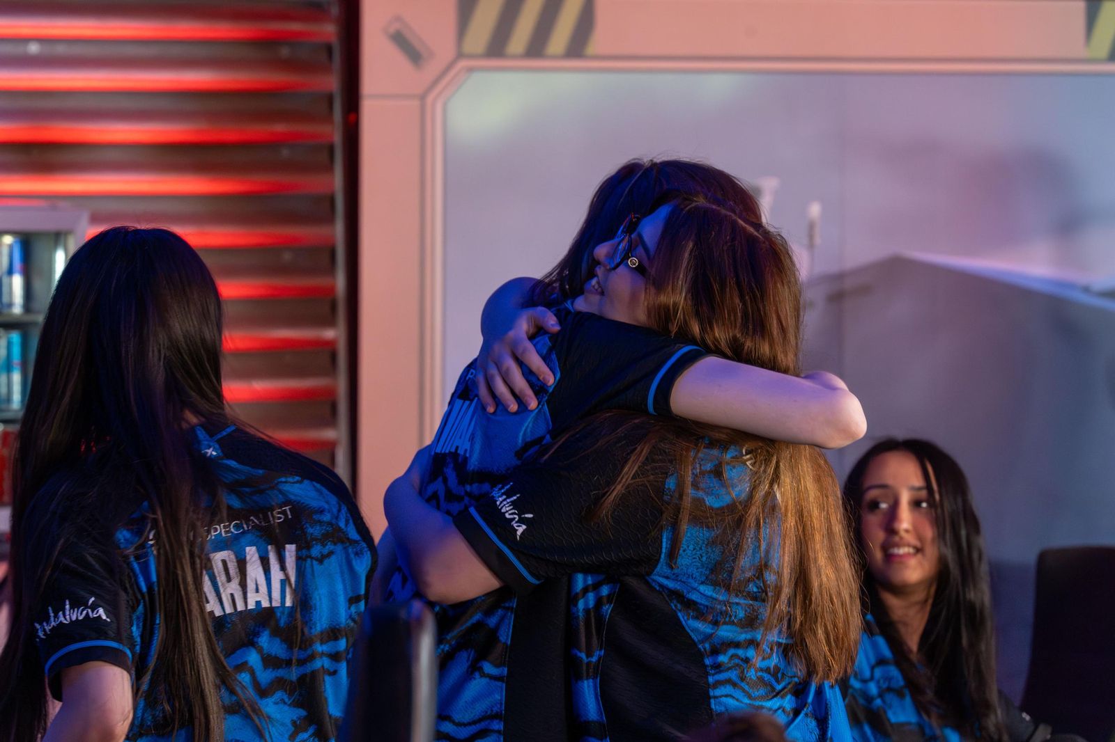 Celebración del equipo.