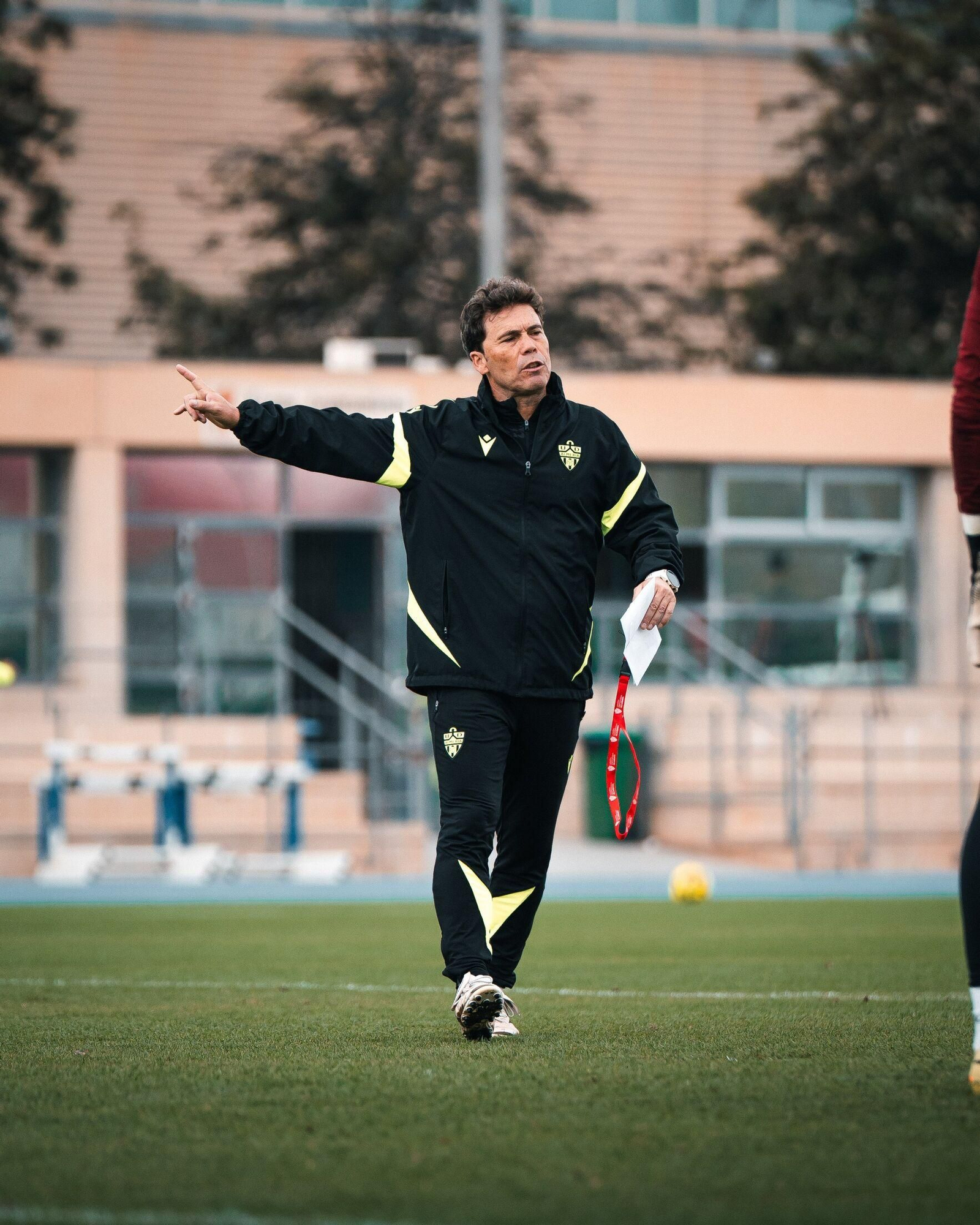 Rubi, entrenador del Almería.