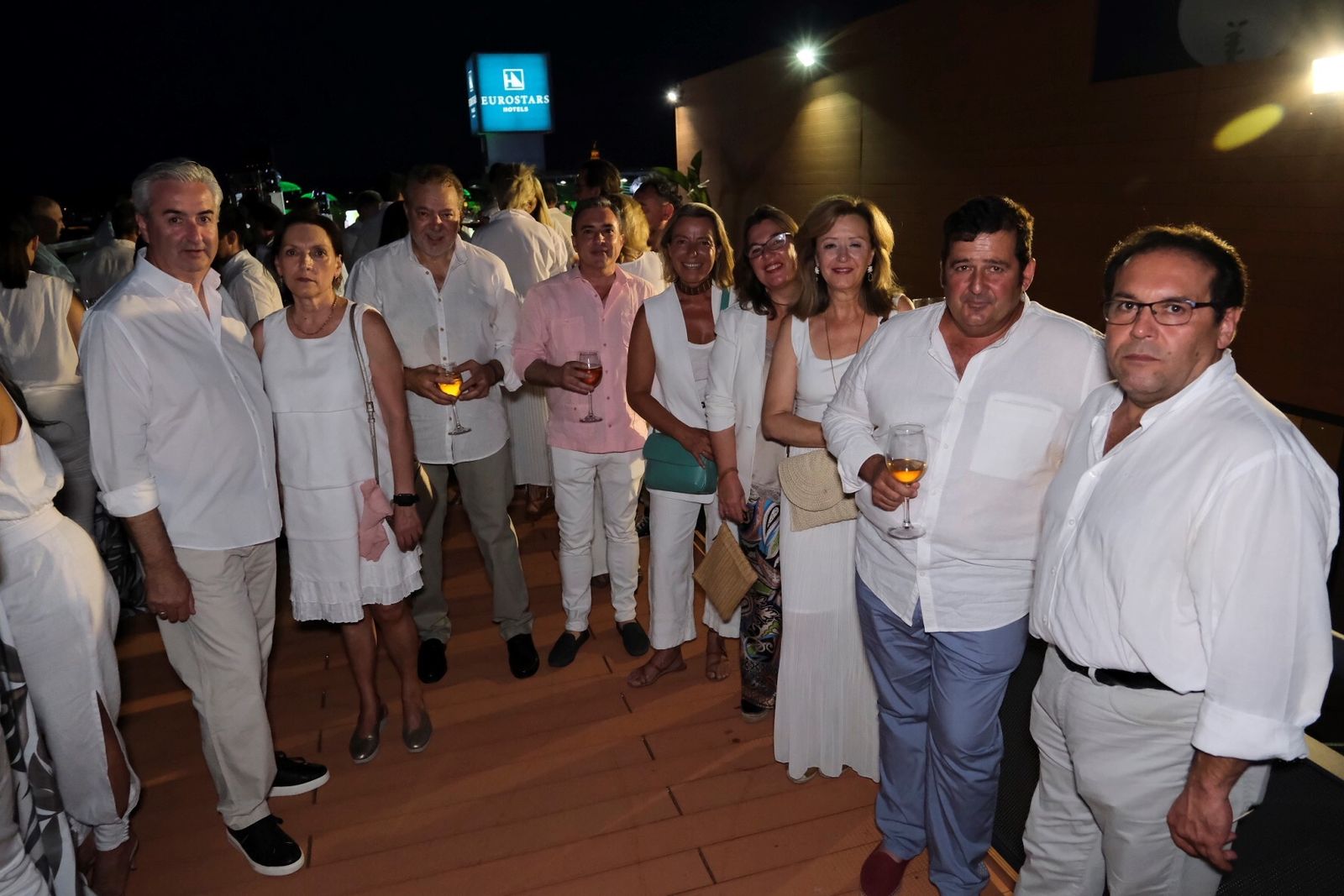 La Fiesta Blanca La Terraza Eurostars Palace de Córdoba, en imágenes