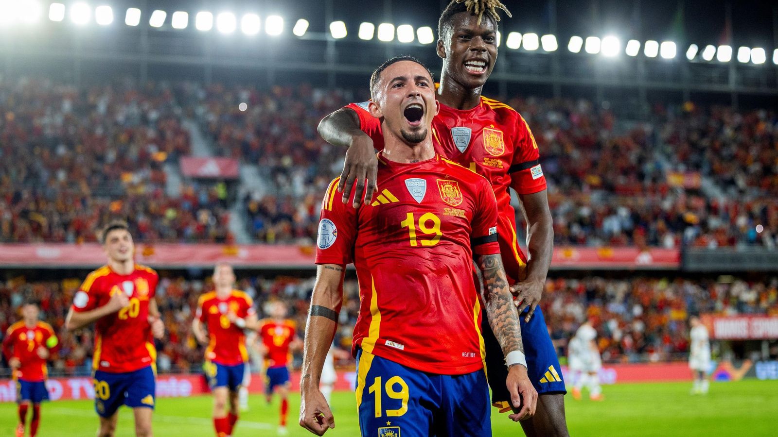 Las fotos del España-Suiza