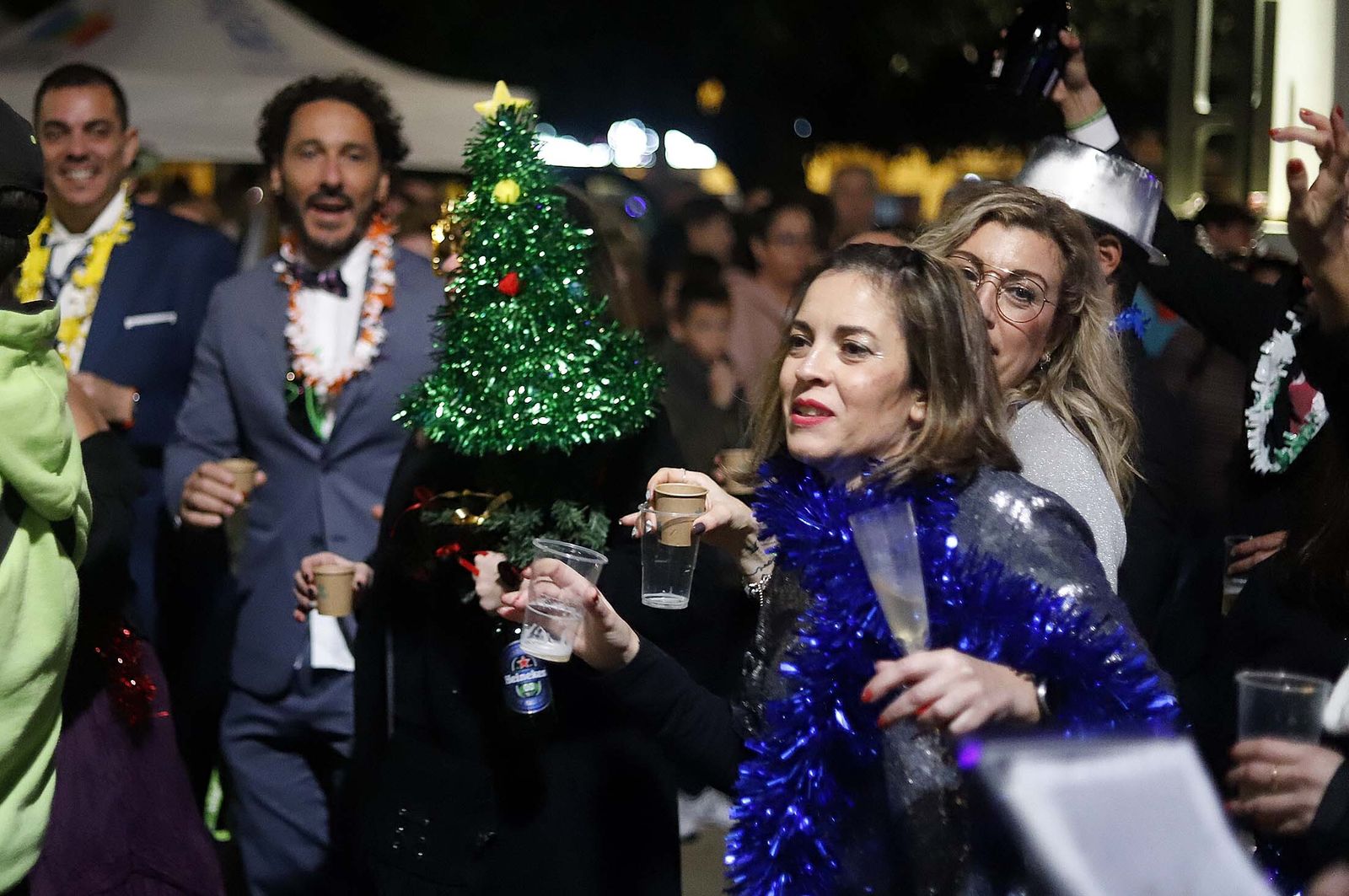 Imágenes de las campanadas de Isla Chica