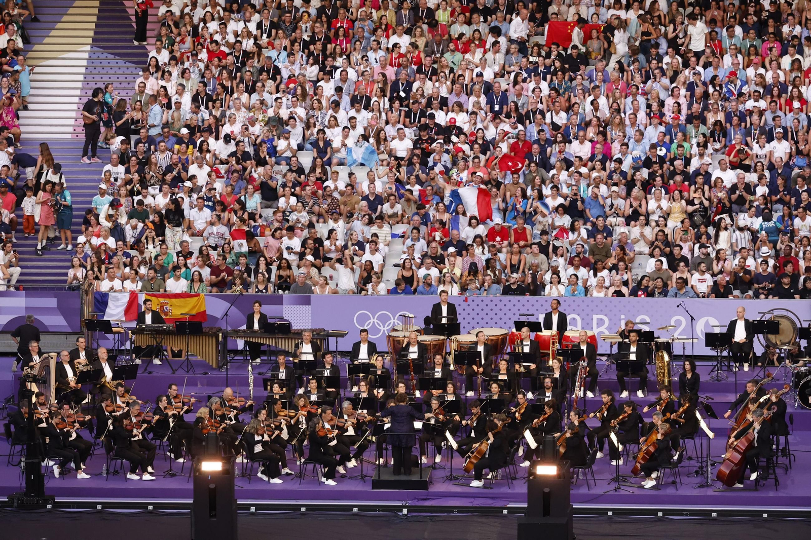 Las fotos de la ceremonia de clausura de los Juegos Olímpicos París 2024