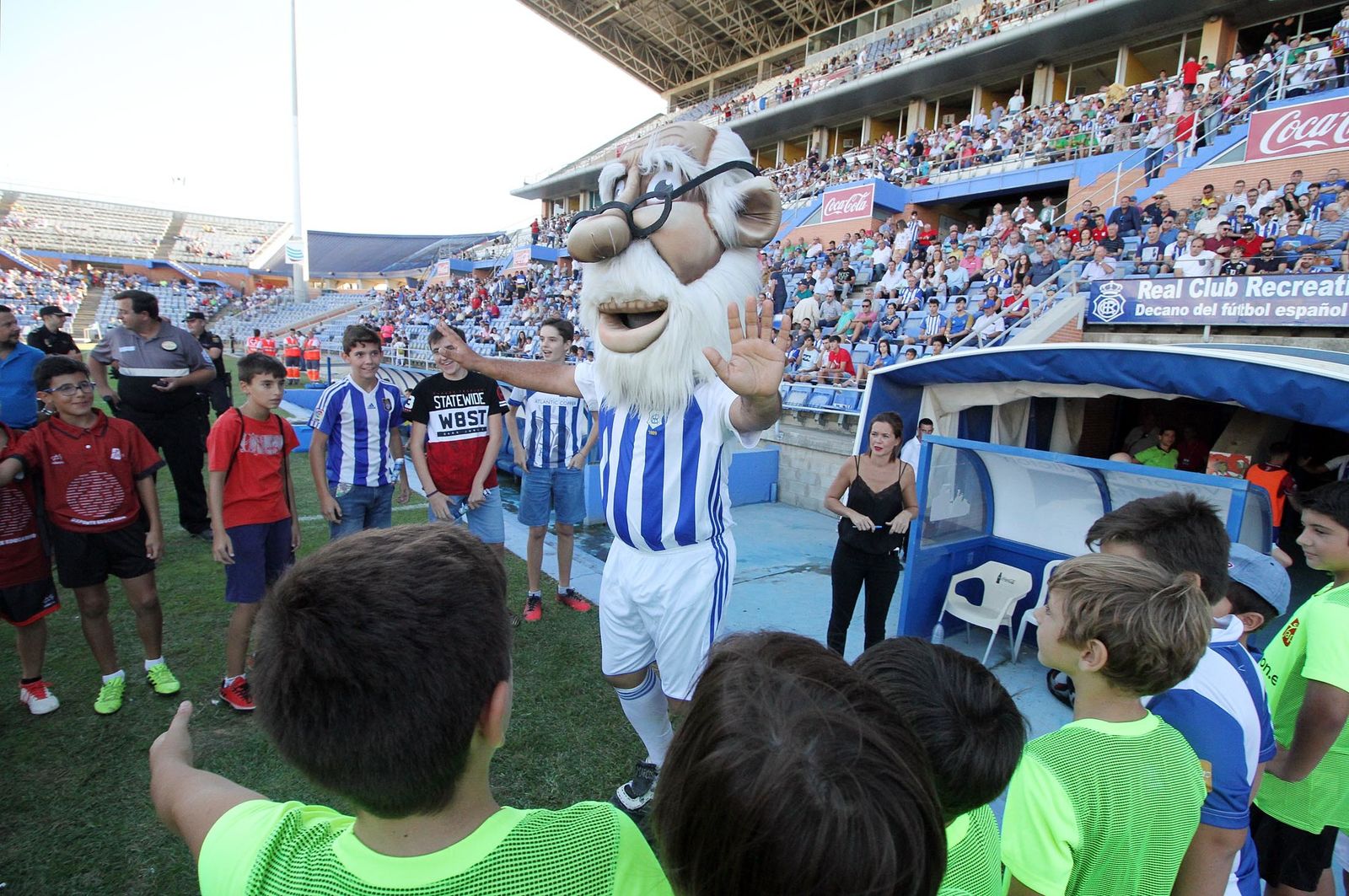 Imágenes del Recreativo de Huelva-Jumilla
