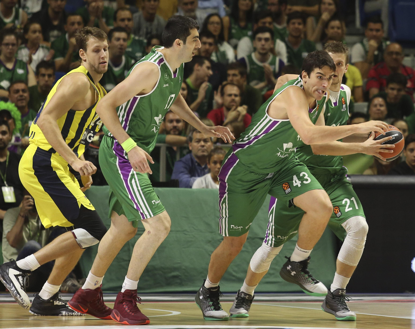 Los cinco años de Adam Waczynski en el Unicaja, en fotos