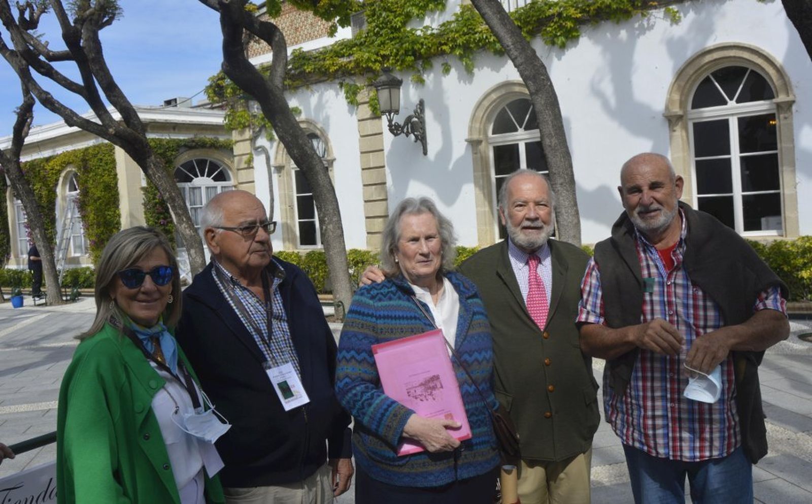 Estrella Sotelo, Francisco Venero, Patrocinio Osborne, Diego Gómez-Ángel y Ramón Cardo.