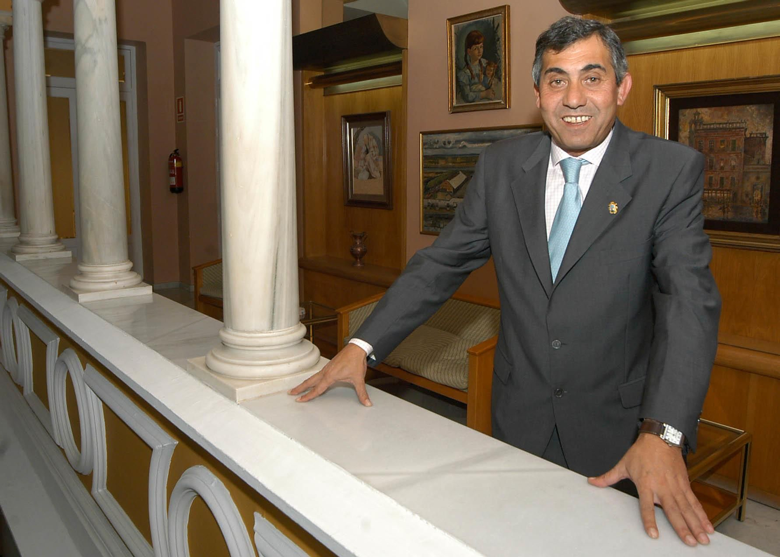 El ex alcalde de Cantillana, José Eduardo Reina