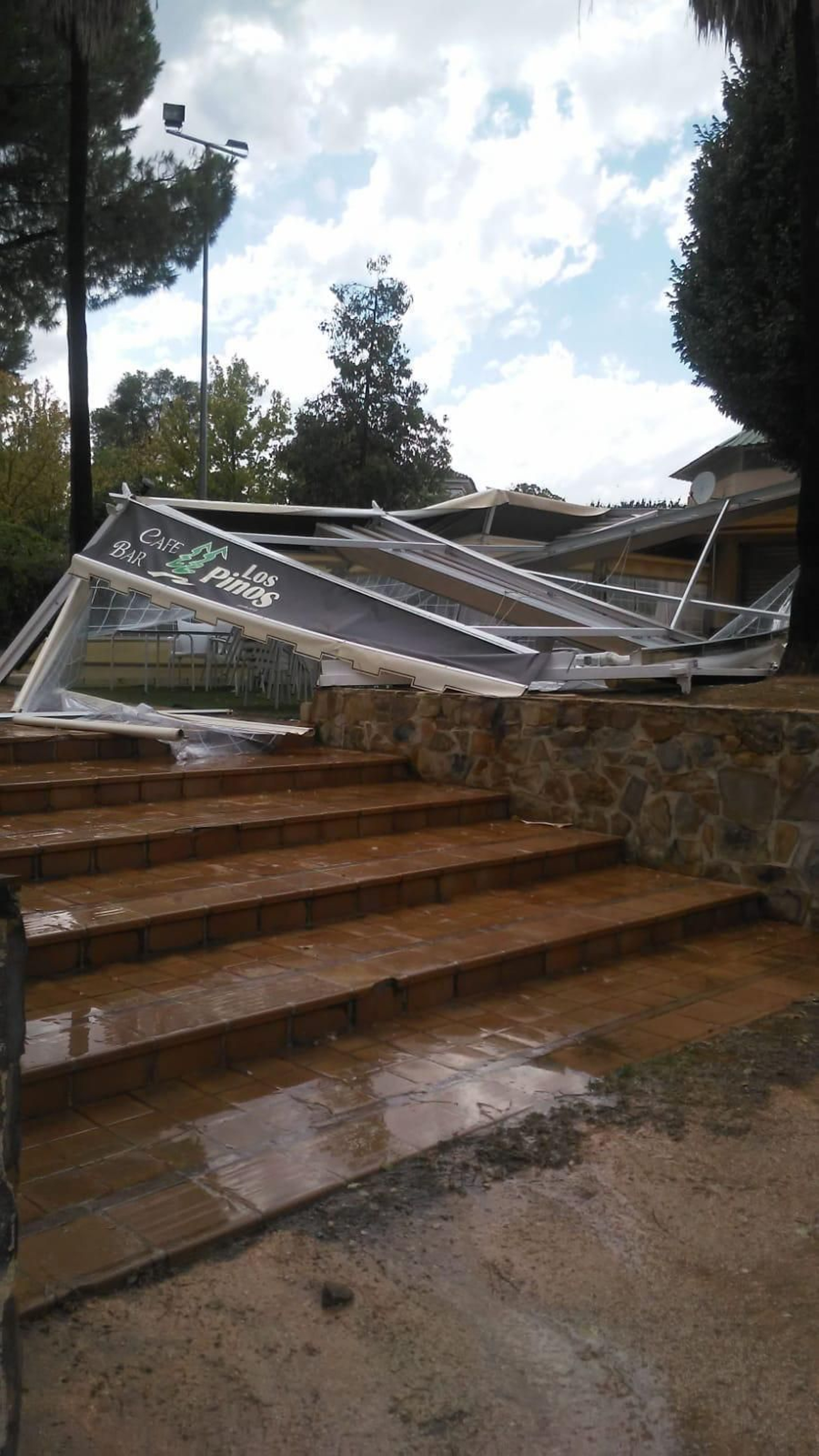 Las fotos del paso de la tormenta por Córdoba