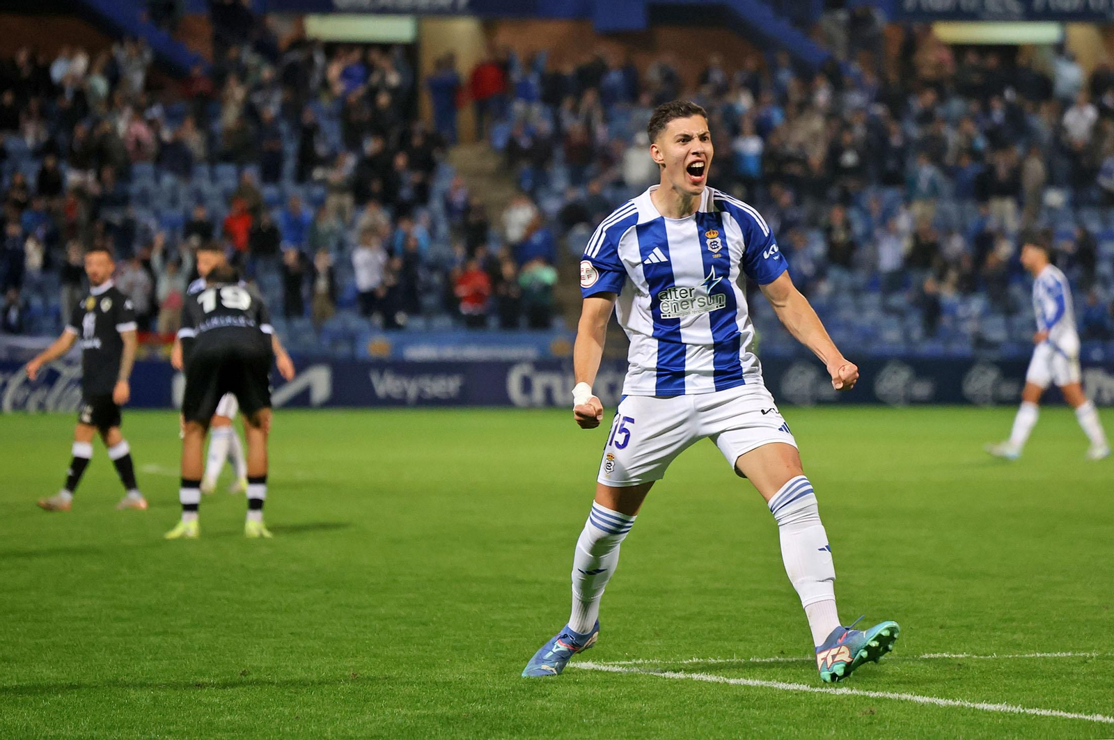 Imágenes del Recreativo de Huelva-Hércules CF