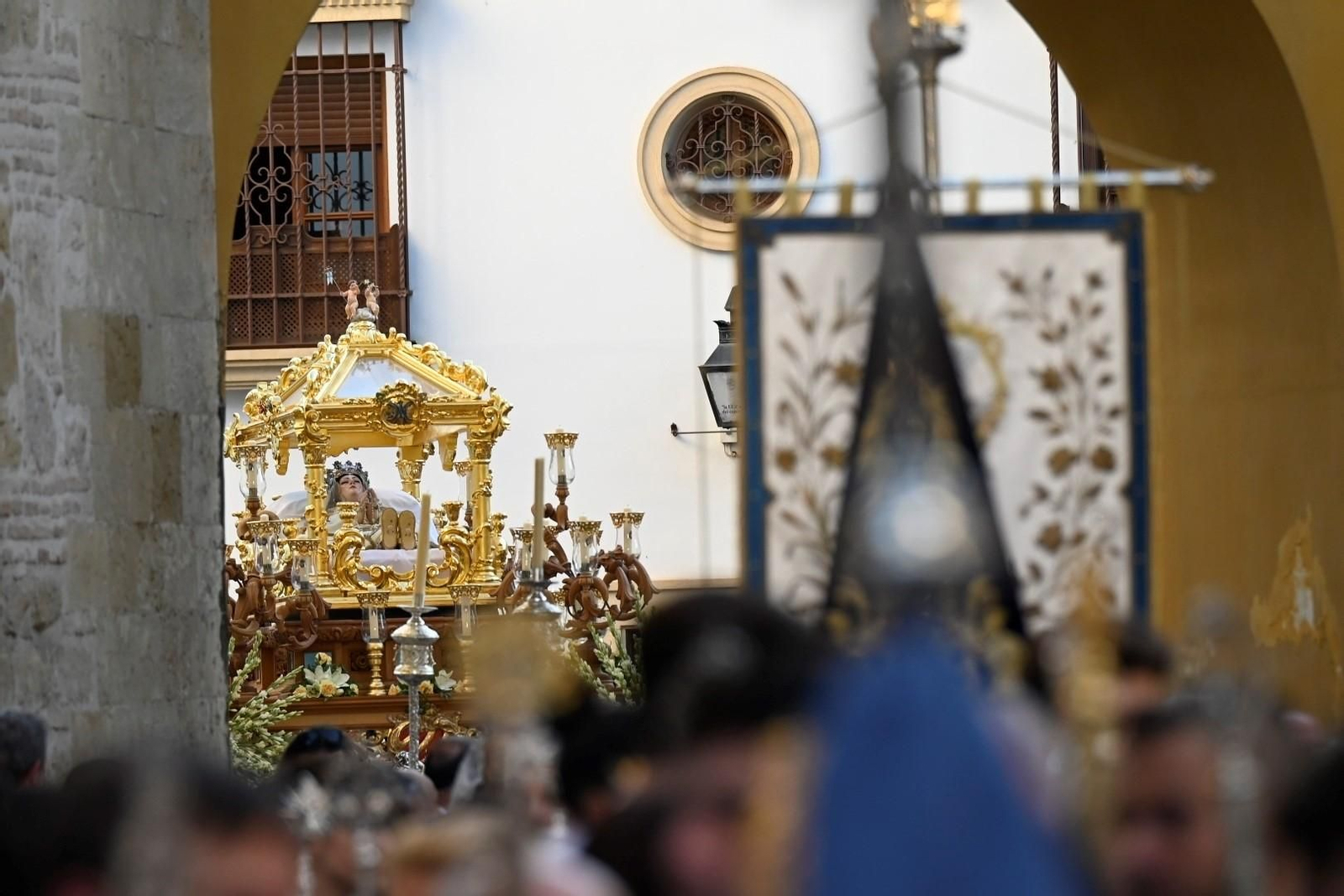 La procesión de la Virgen de Acá en Córdoba, en imágenes