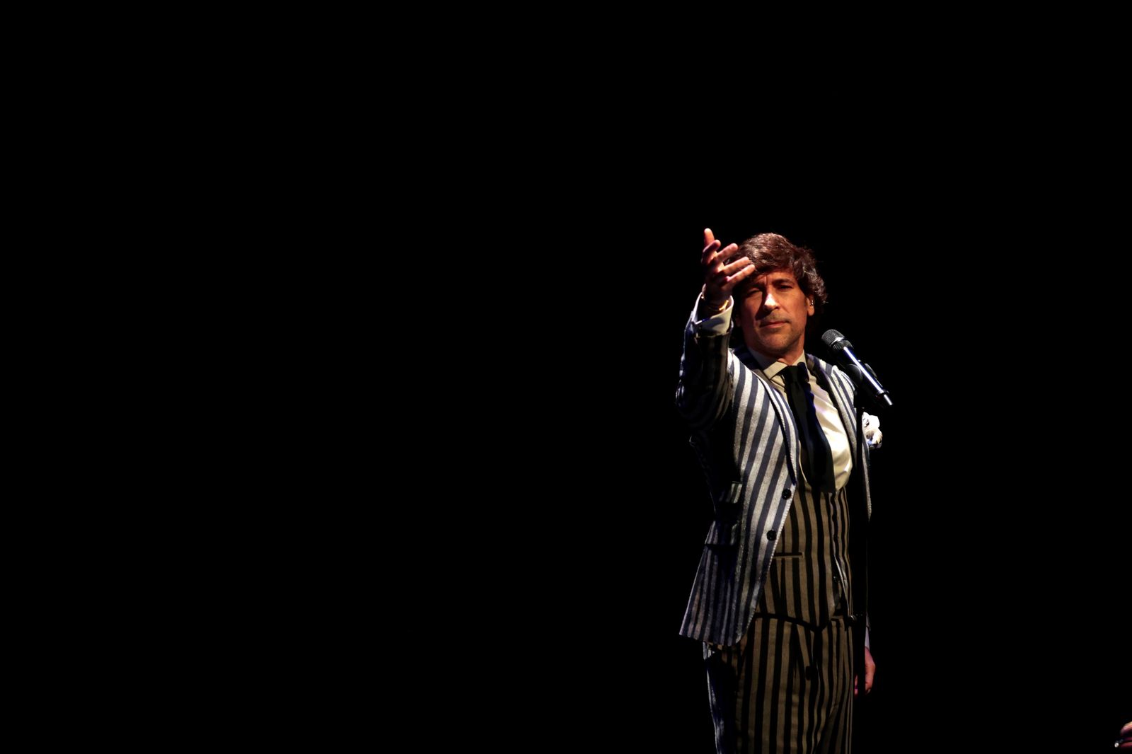 Manuel Lombo, en una actuación.