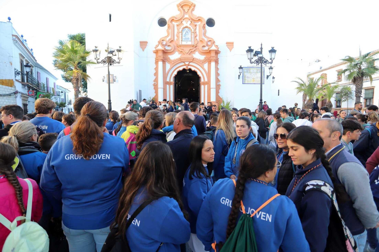 Imágenes de la Peregrinación de Jóvenes Rocieros
