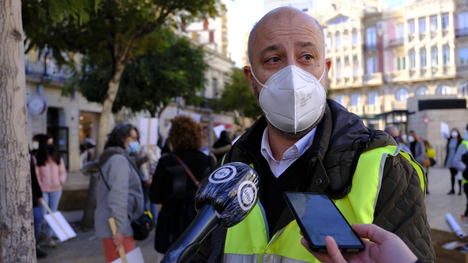 César Arteaga, uno de los portavoces de AEEPA.