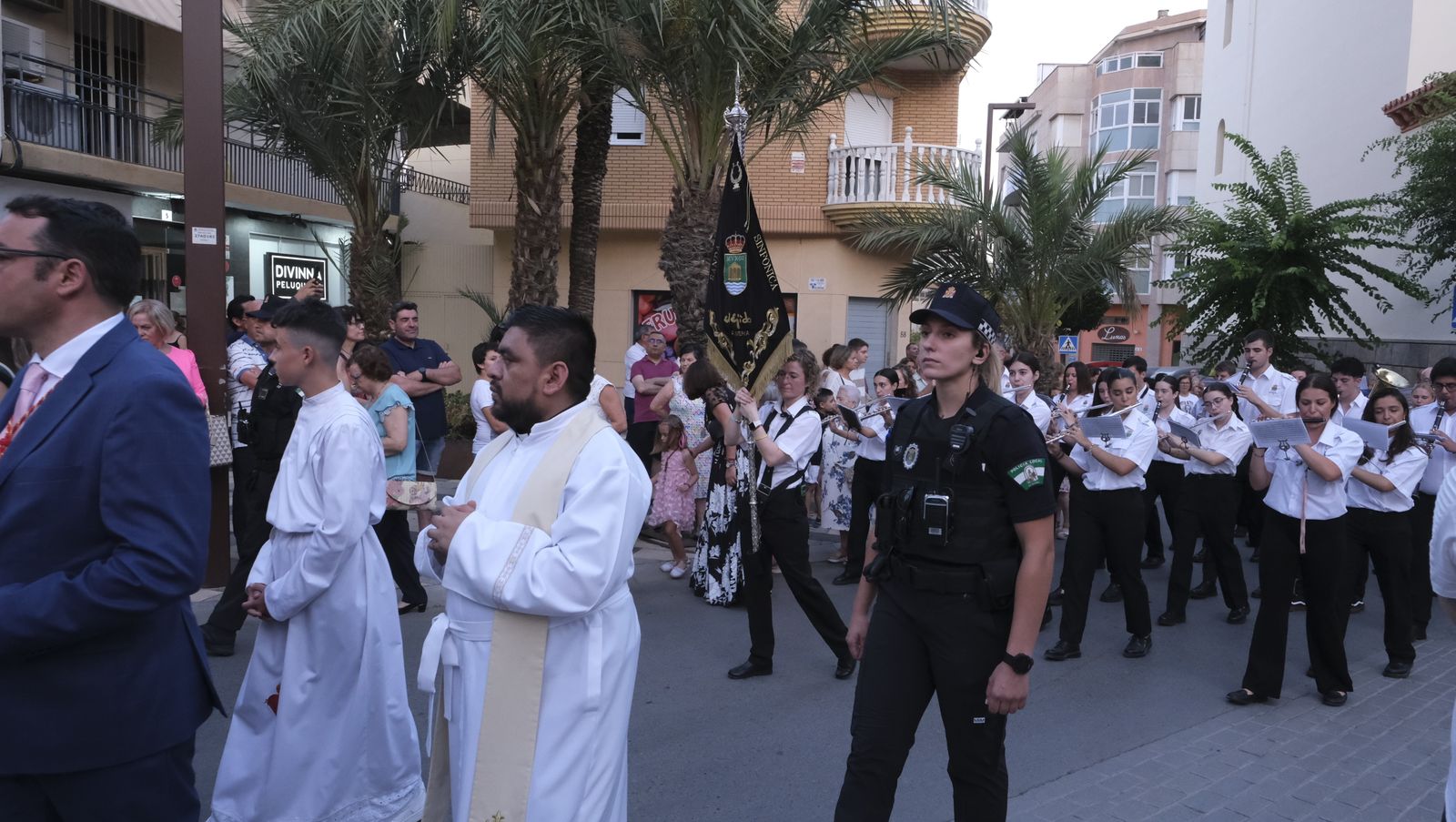 Imágenes de la Procesión de San Isidro, en El Ejido