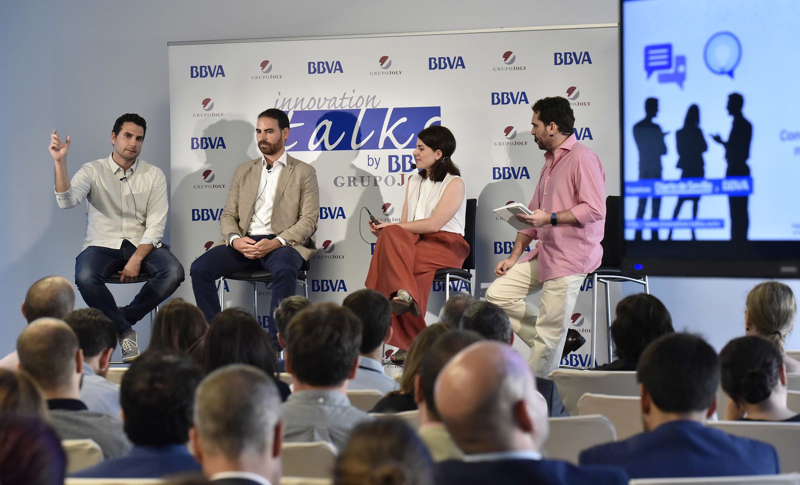 Una edición anterior de Innovation Talks.