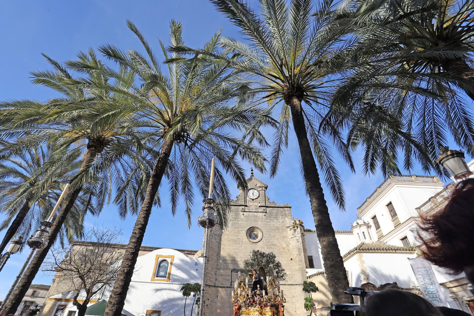 Imágenes de la Hermandad de la Oración en el Huerto del Jueves Santo de Jerez 2025