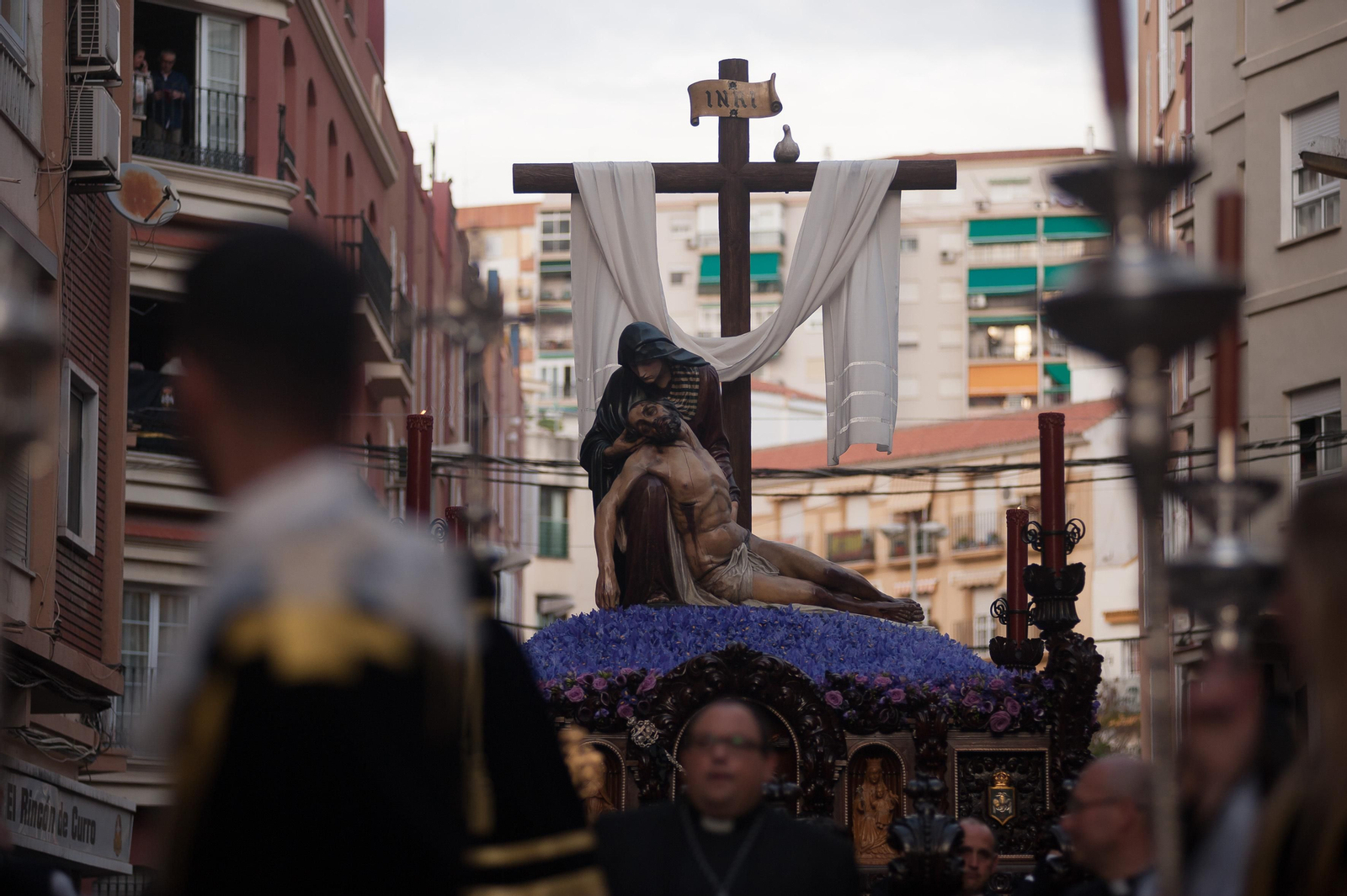 Las fotos de la Piedad del Viernes Santo en Málaga Las fotos de la Piedad del Viernes Santo en Málaga