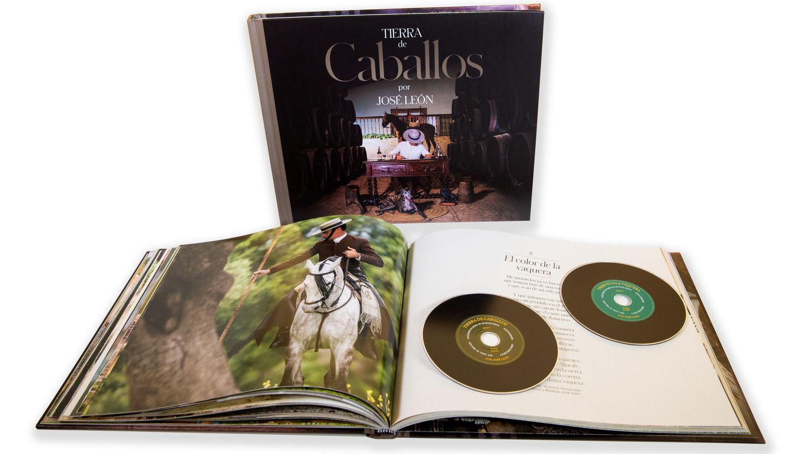 'Tierra de Caballos' se presenta en un formato único y en edición limitada, a través de los poemas de José León.