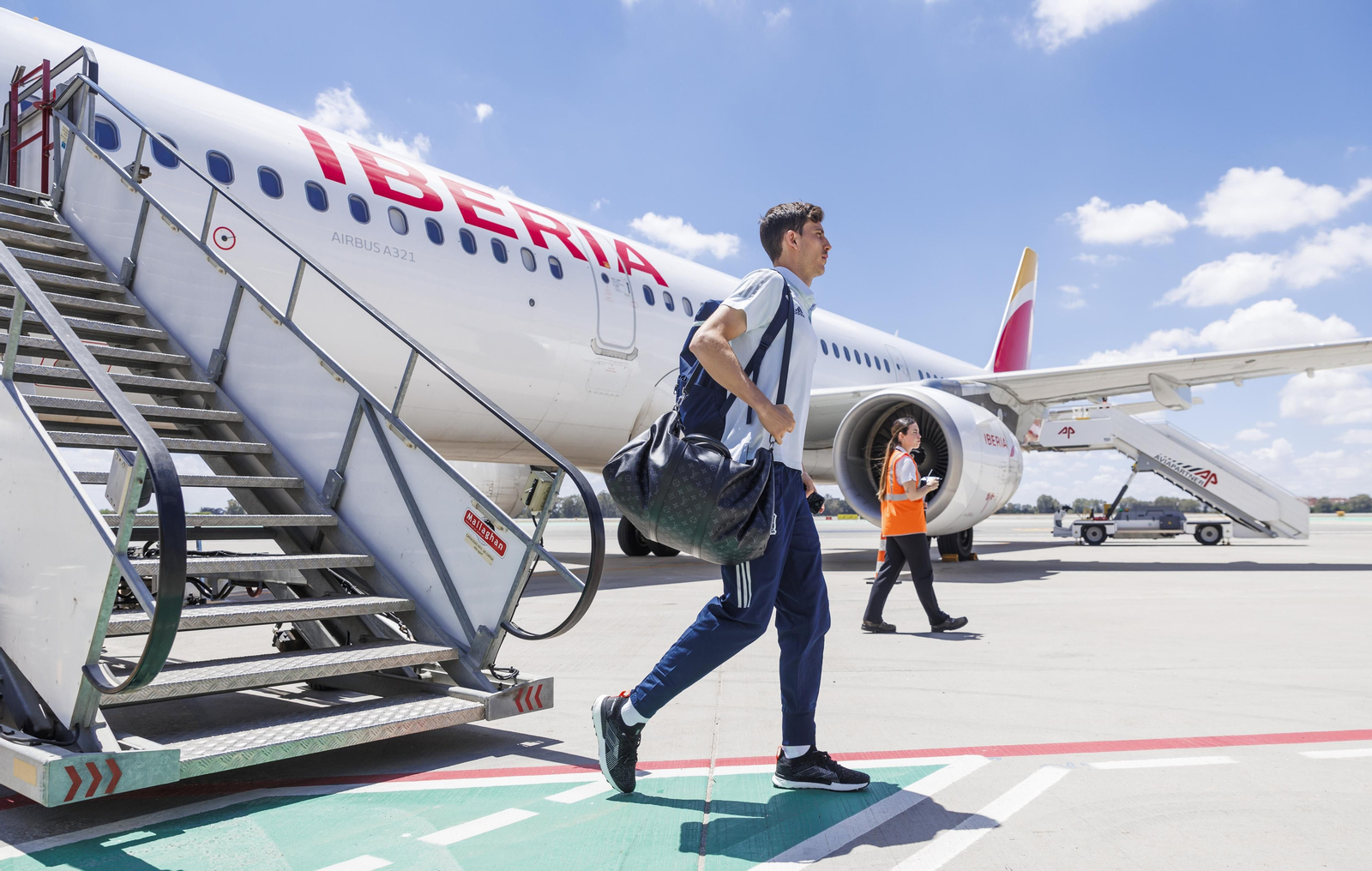 Las imágenes de la selección española en Sevilla