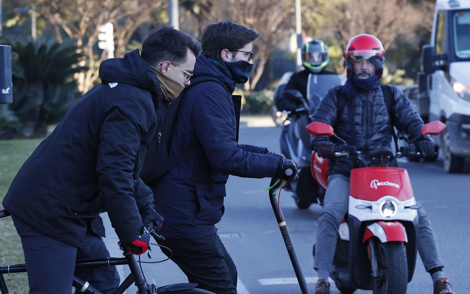Las fotos del frío en Sevilla