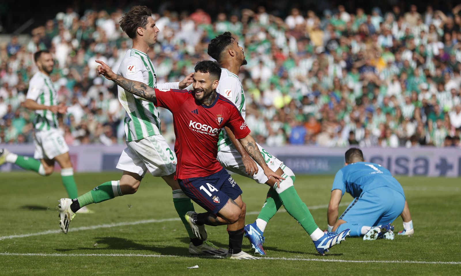 Las fotos del Betis-Osasuna