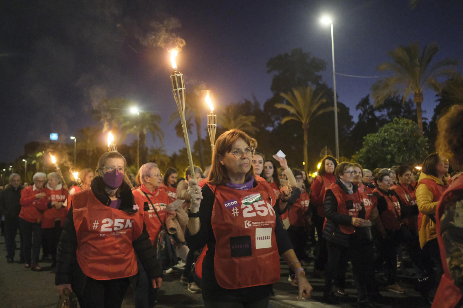 La manifestación en Córdoba contra la violencia de género, en fotografías