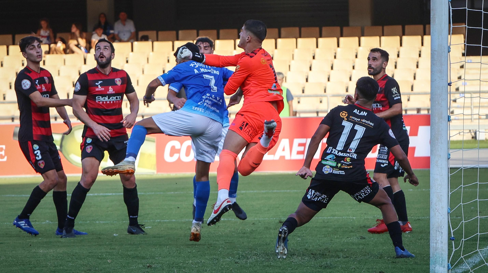 Partido del Xerez DFC - Salerm Puente Genil (0-0)