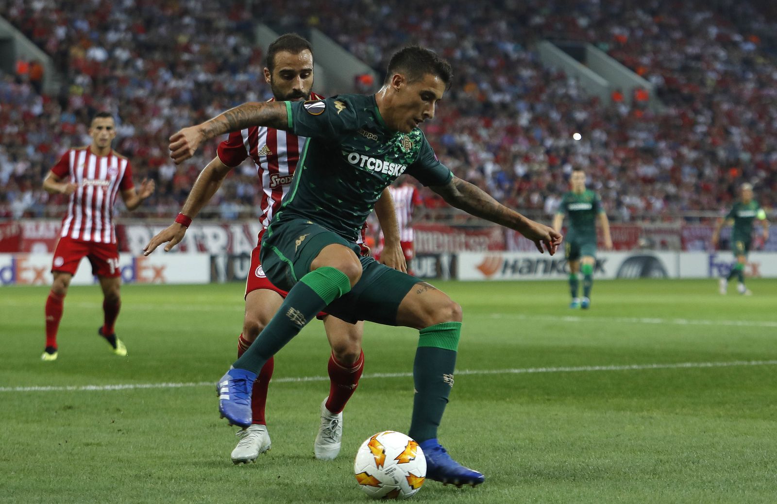 Las imágenes del Olympiacos-Betis