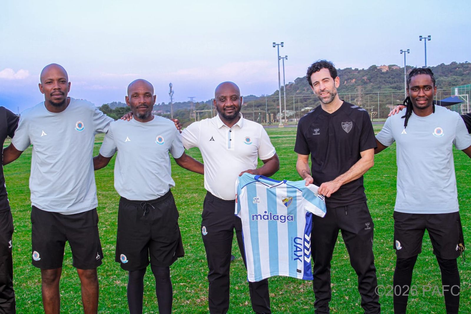 Las imágenes del Draft del Málaga CF en Sudáfrica