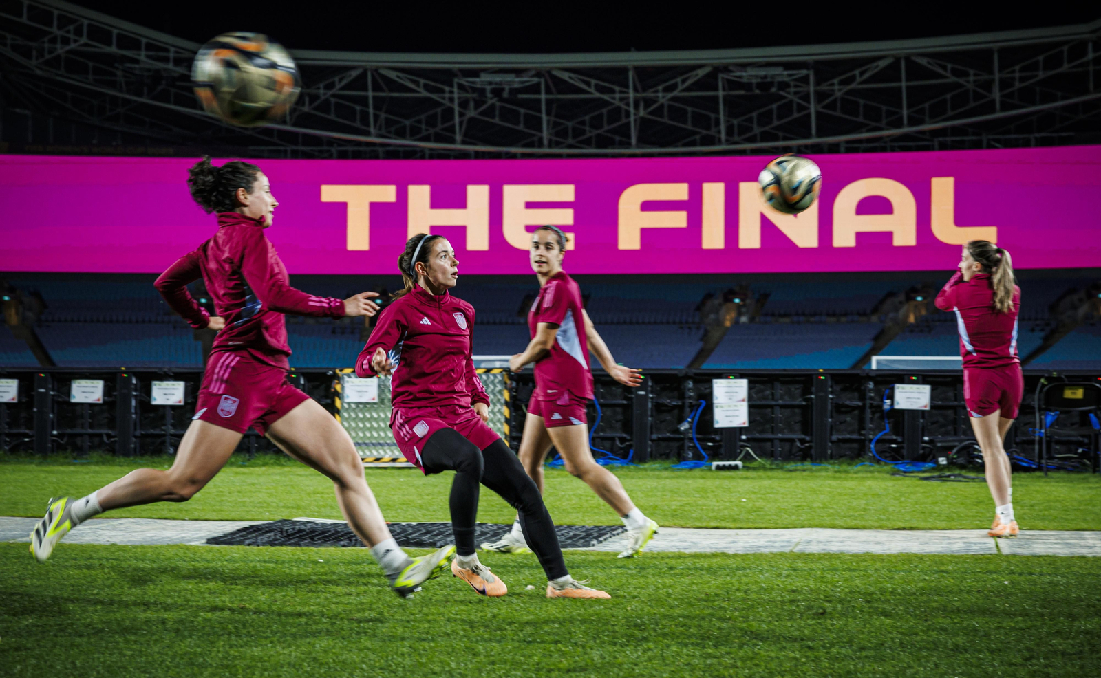 Las fotos previas a la final del Mundial femenino