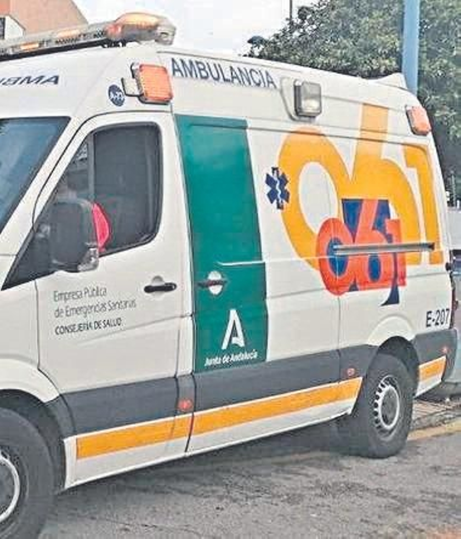 Una ambulancia del 061, en una foto de archivo.