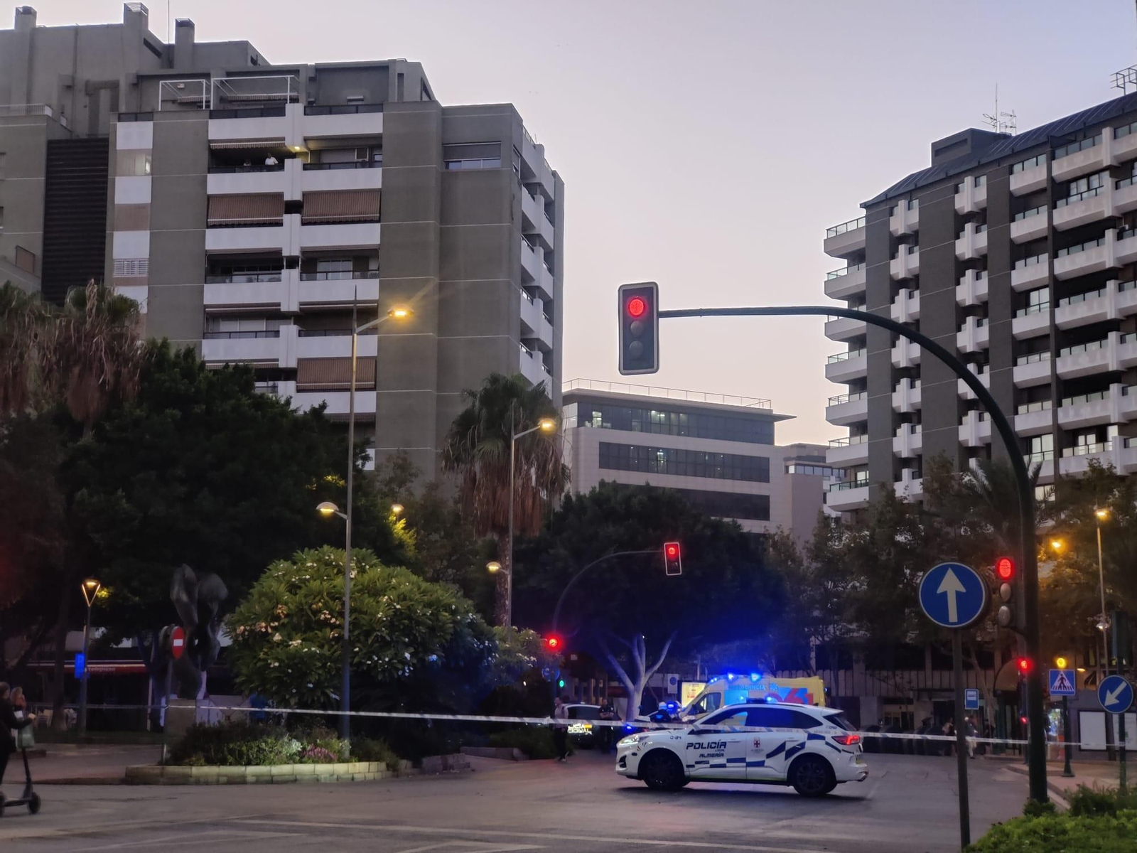 Las imágenes del atropello mortal de la Rambla de Almería