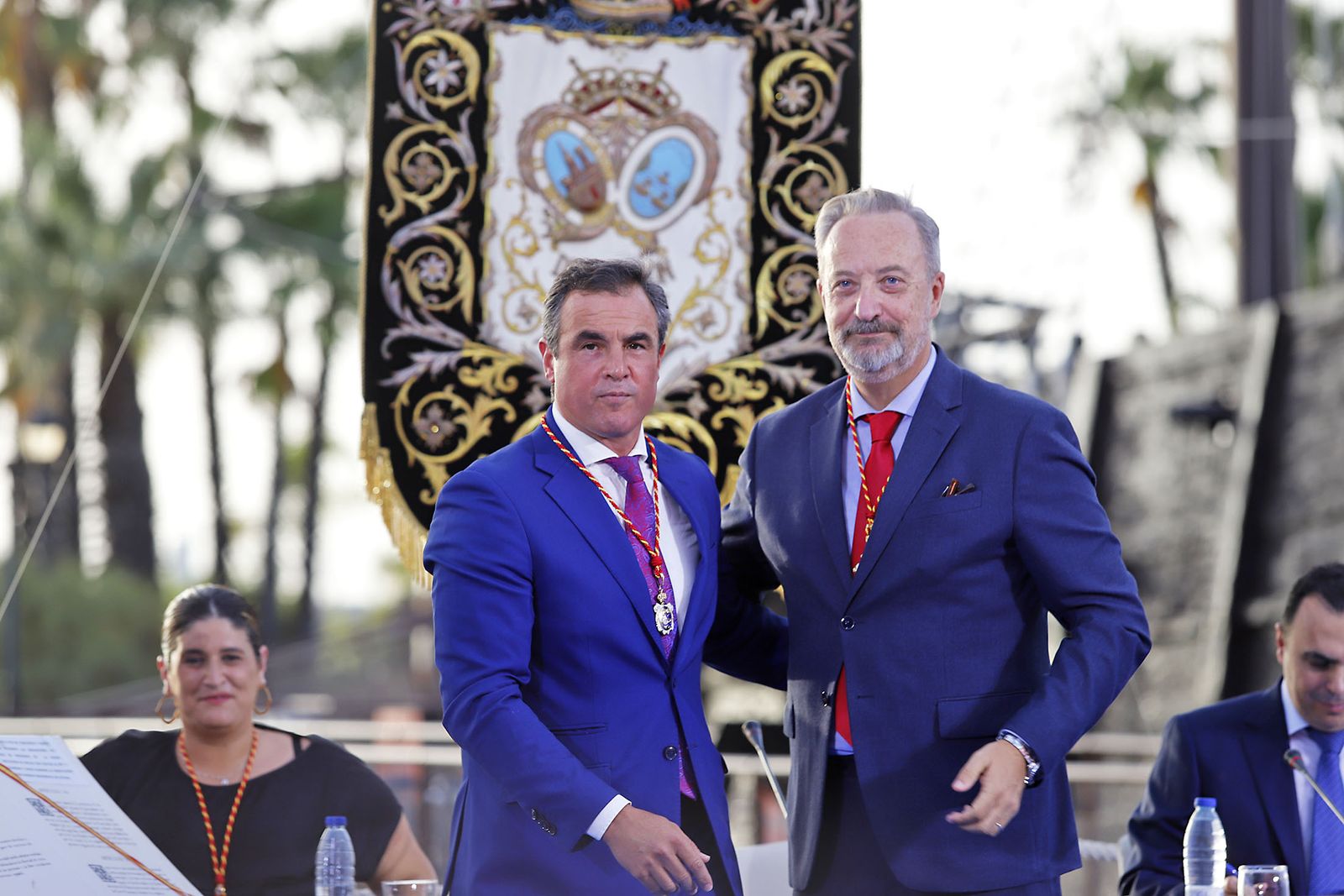 Imágenes de la constitución de la Diputación de Huelva