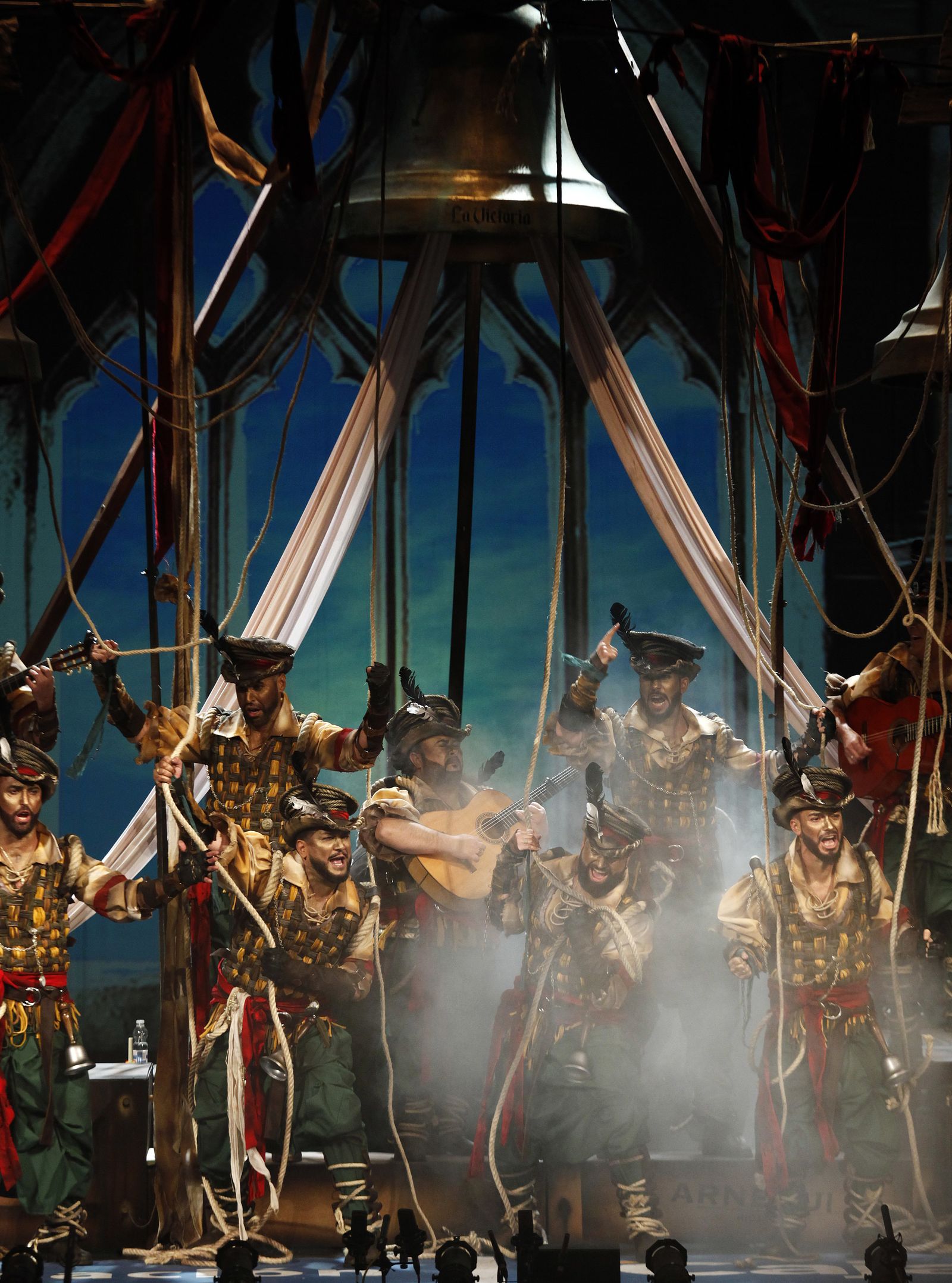 Las imágenes de la decimoctava función clasificatoria