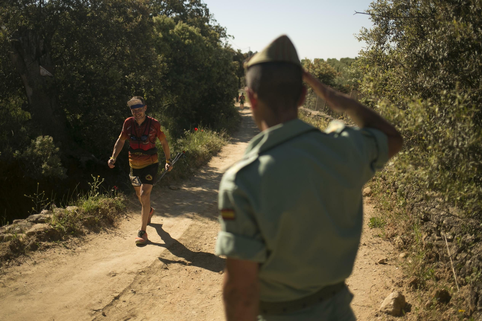 Las fotos de los 101 kilómetros de la Legión