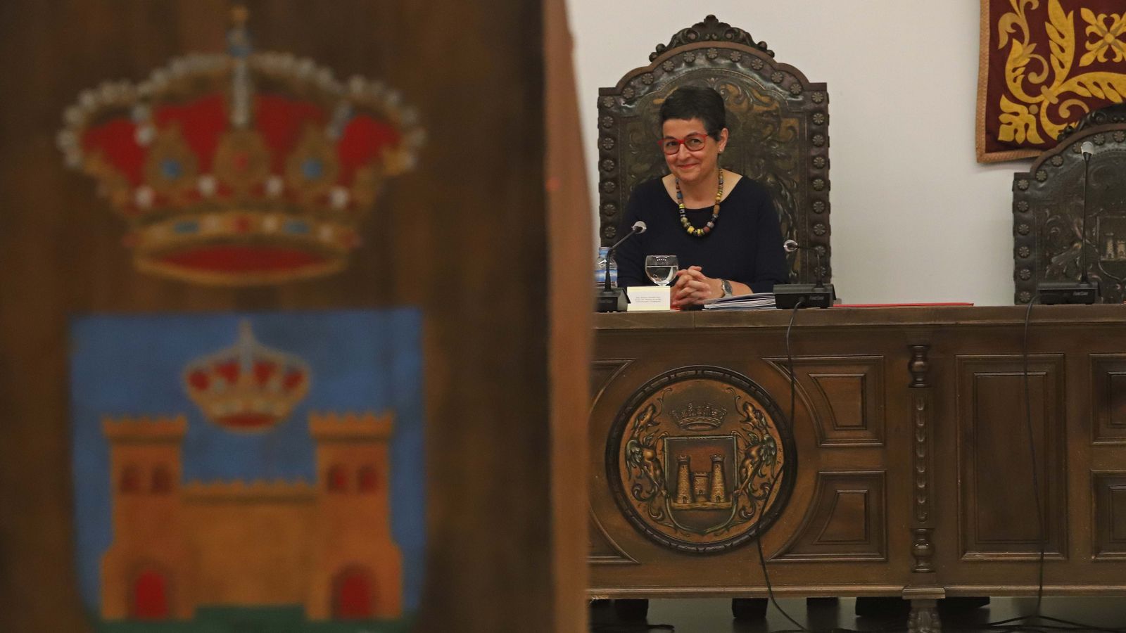 Visita de Arancha González Laya a La Línea y la Verja de Gibraltar