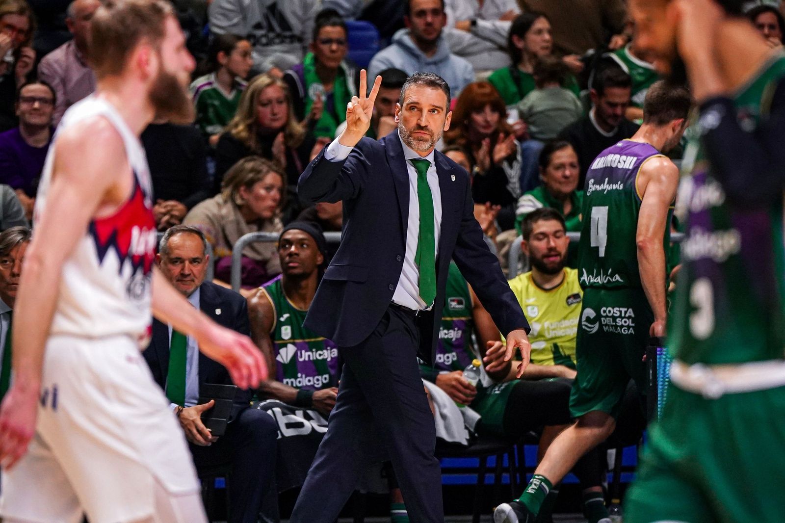 Las fotos del Unicaja - Baskonia