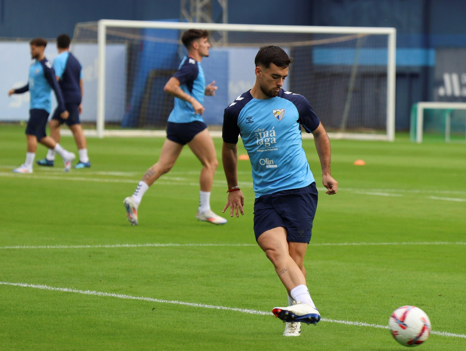 Ramón Enríquez, en un entrenamiento reciente.