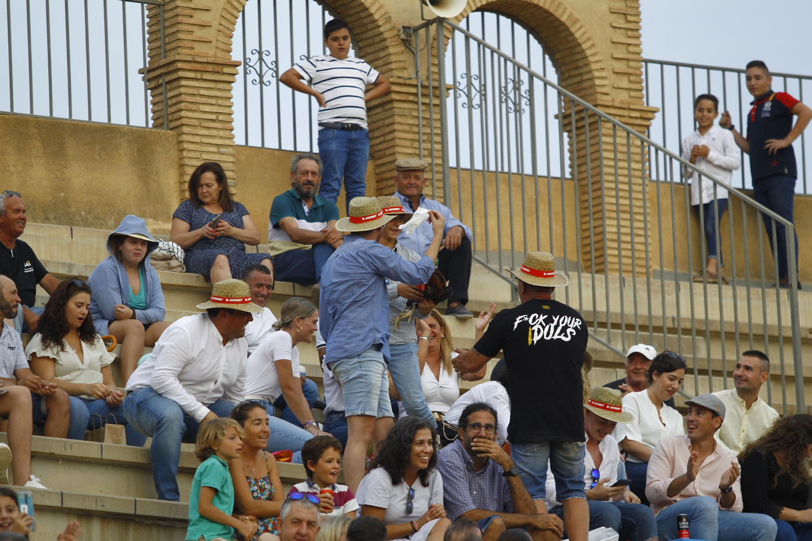 Imágenes de la corrida de rejones en la Feria taurina de Vera 2022